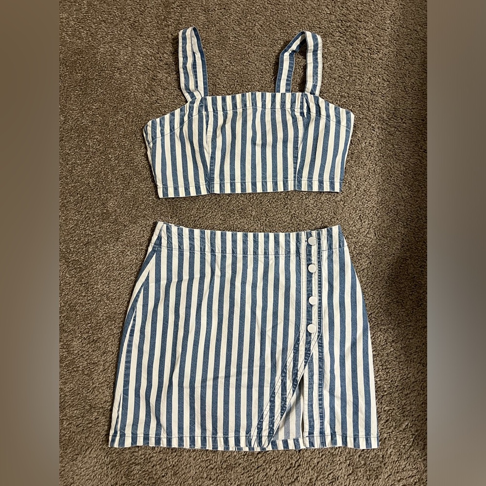 FOREVER 21 denim set